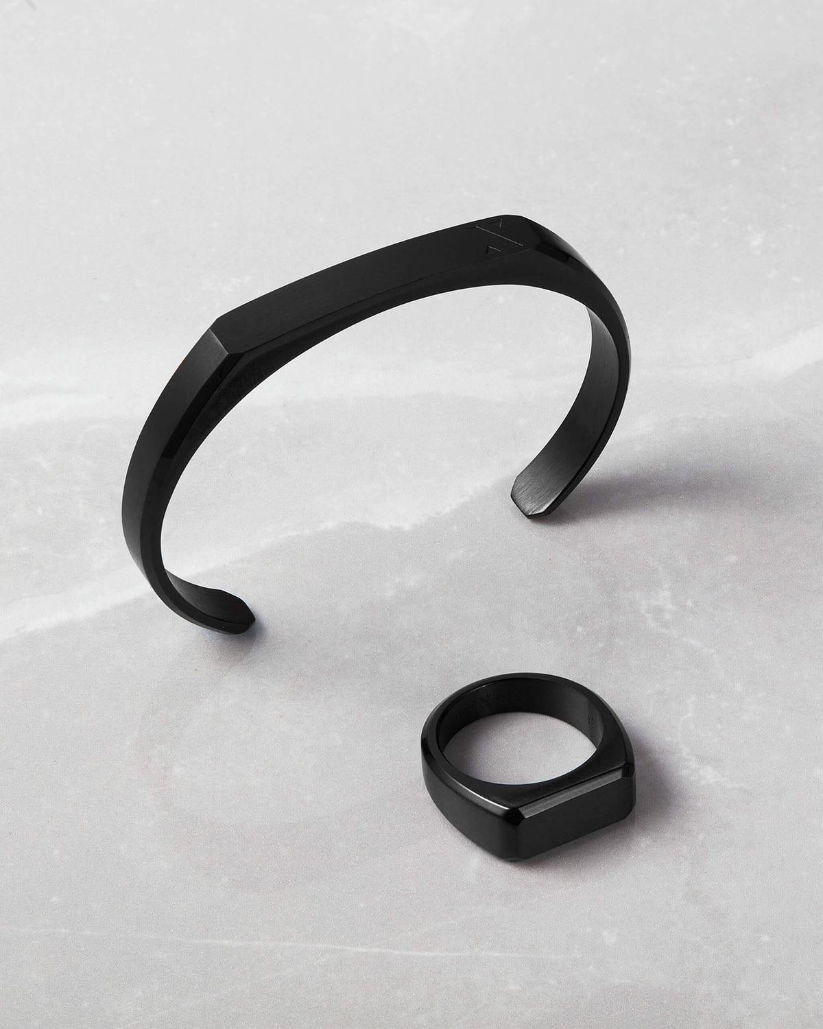 Ace Cuff Bracelet - Black