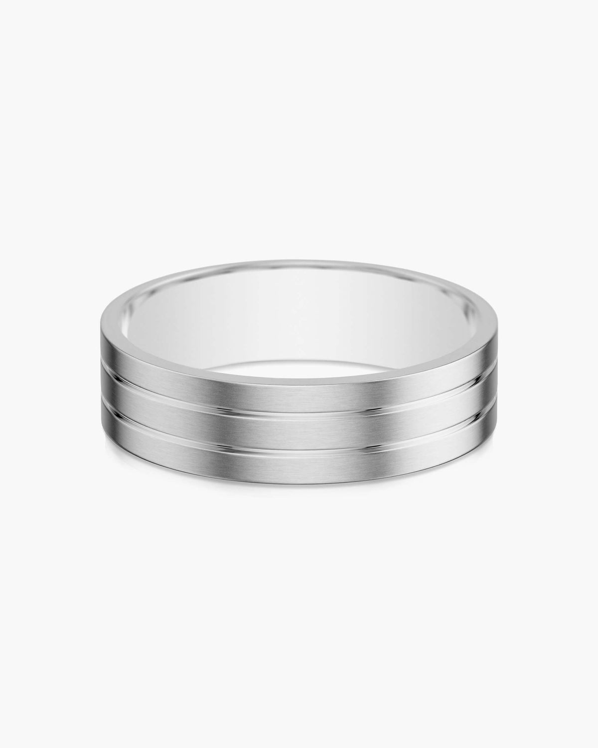 Double Ridge Band 7mm