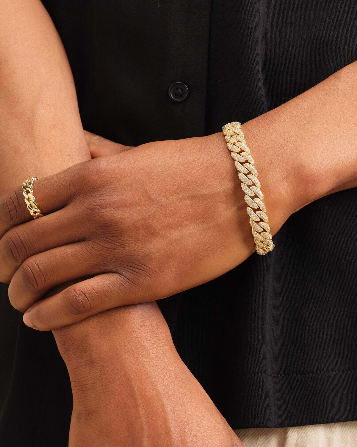 Iced Out Cuban Link Bracelet 10mm