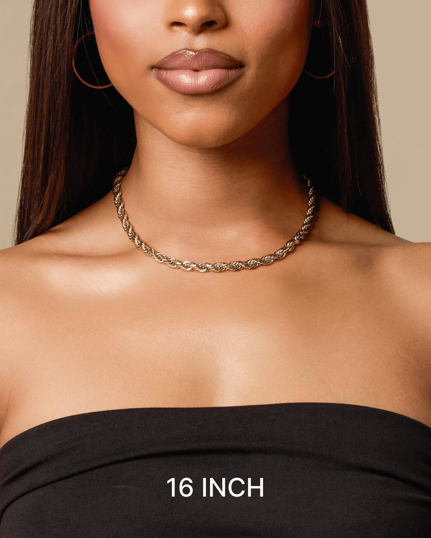 Women's Rope Chain 5mm