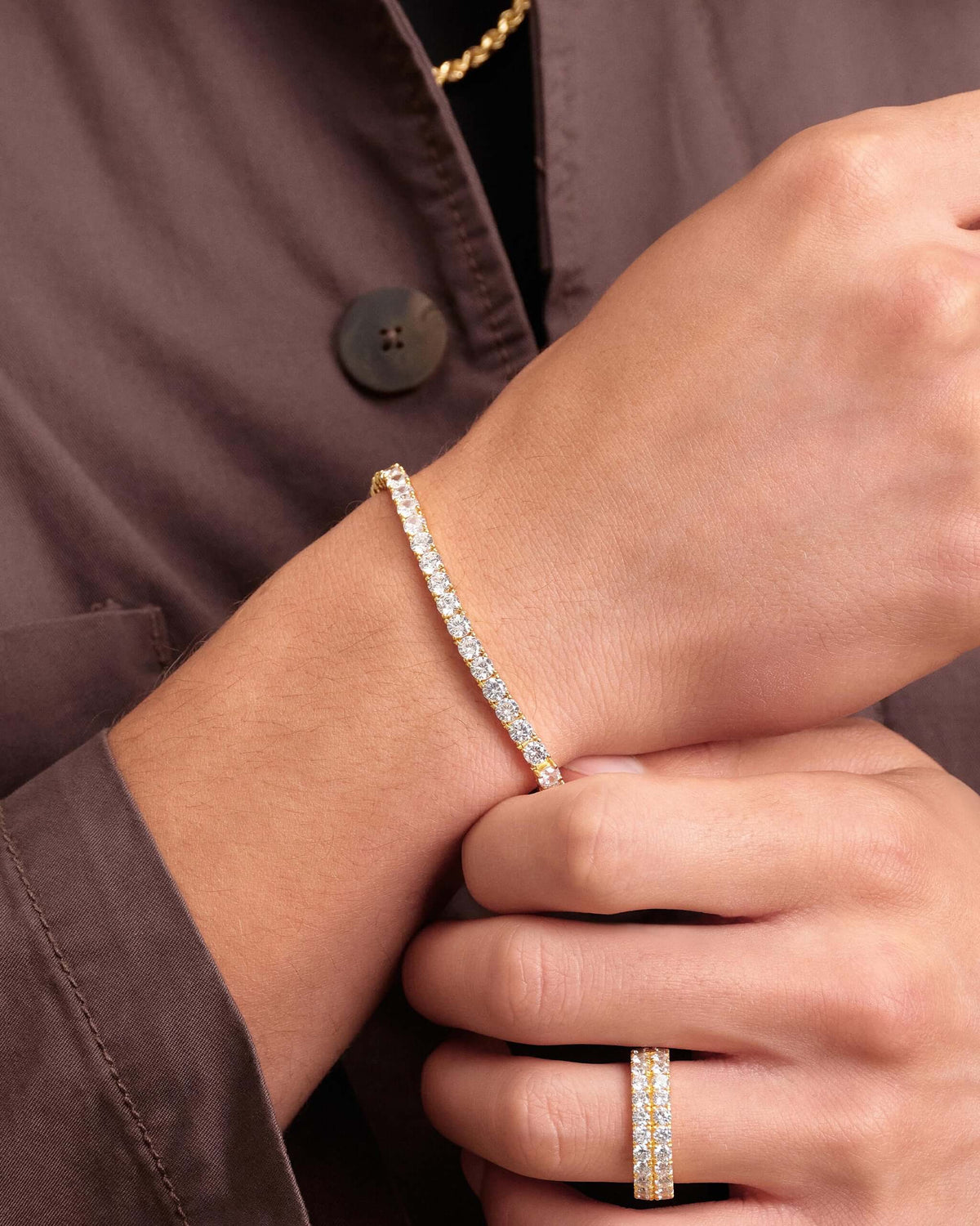 Tennis Bracelet Round Cut