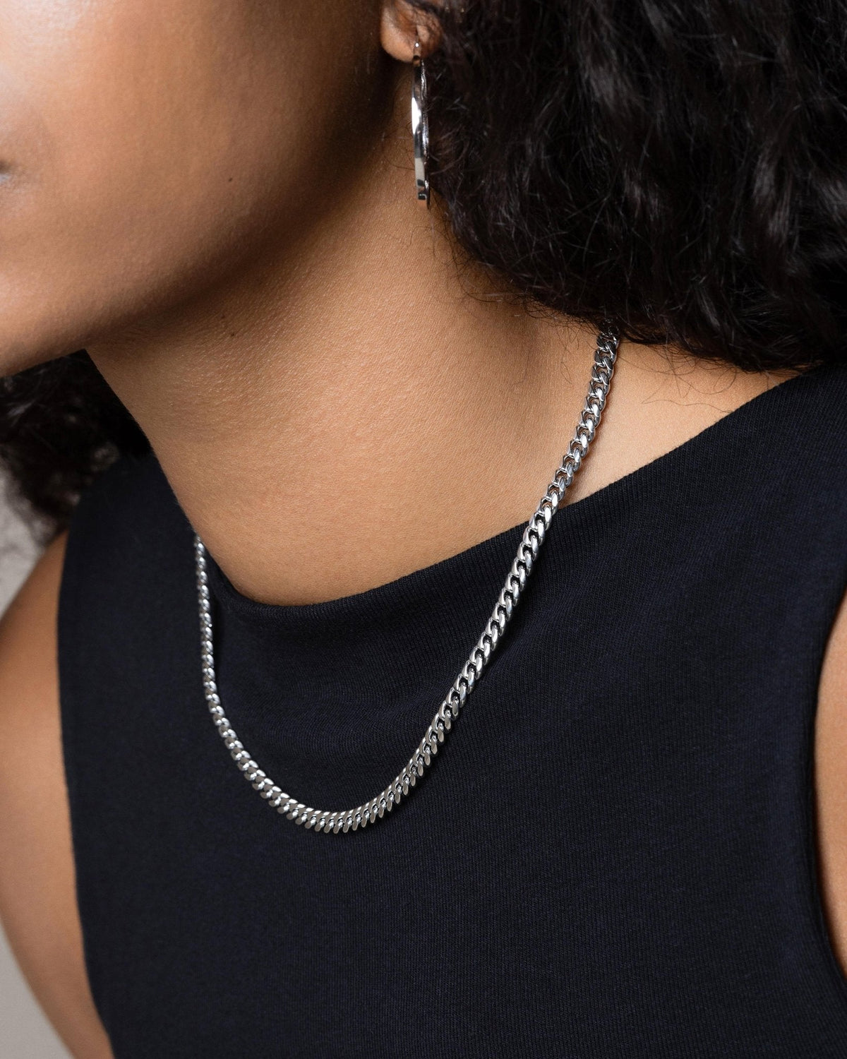 Women's Cuban Link Chain 5mm
