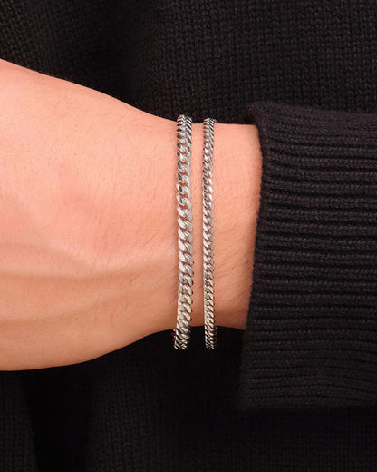 Cuban Link Bracelet Stack