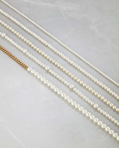 Classic Pearl Necklace 4mm