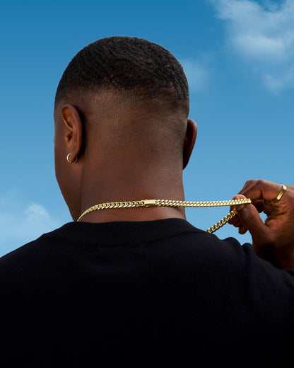 JX3 Watch + Cuban Link Chain 8mm
