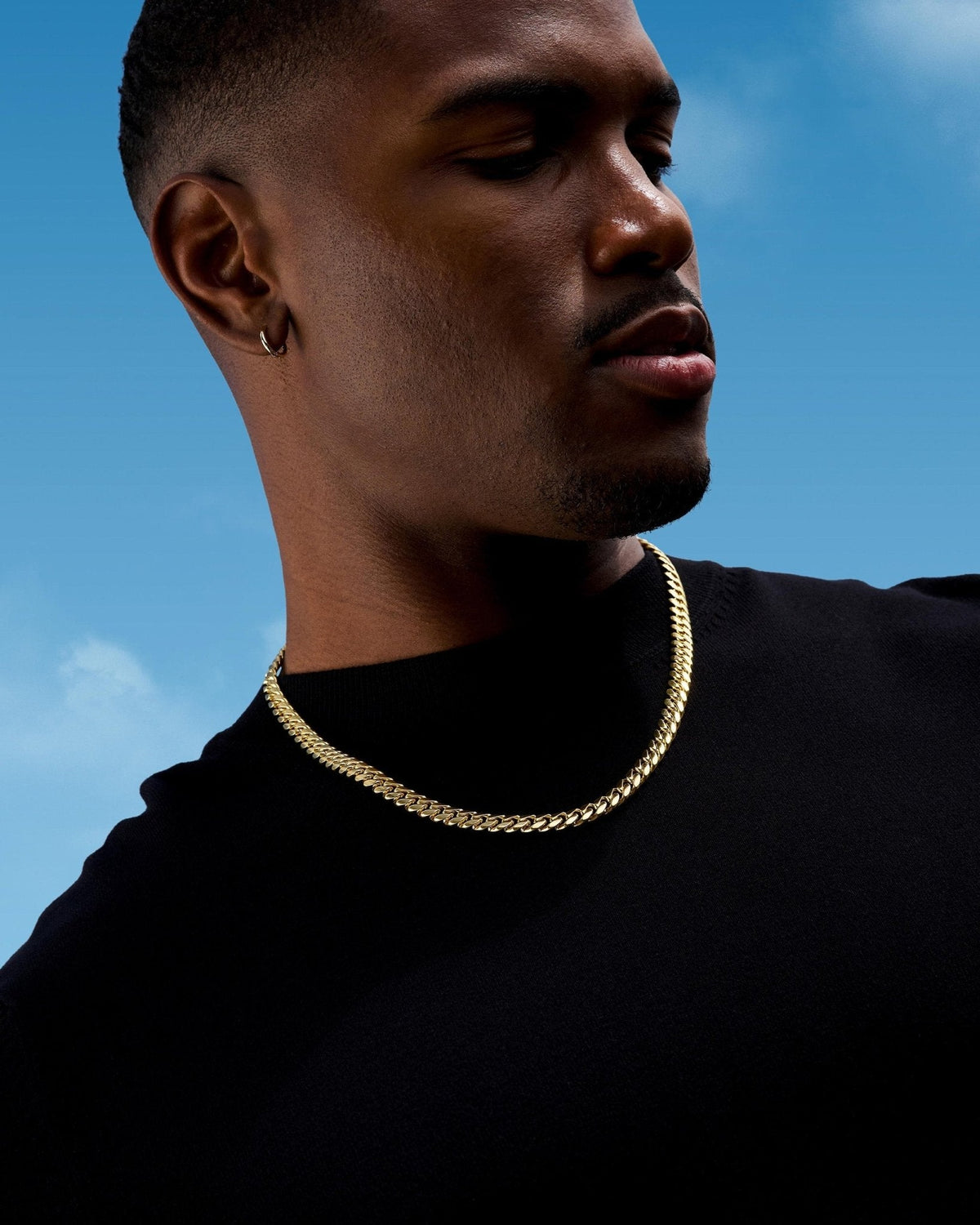 JX3 Watch + Cuban Link Chain 8mm