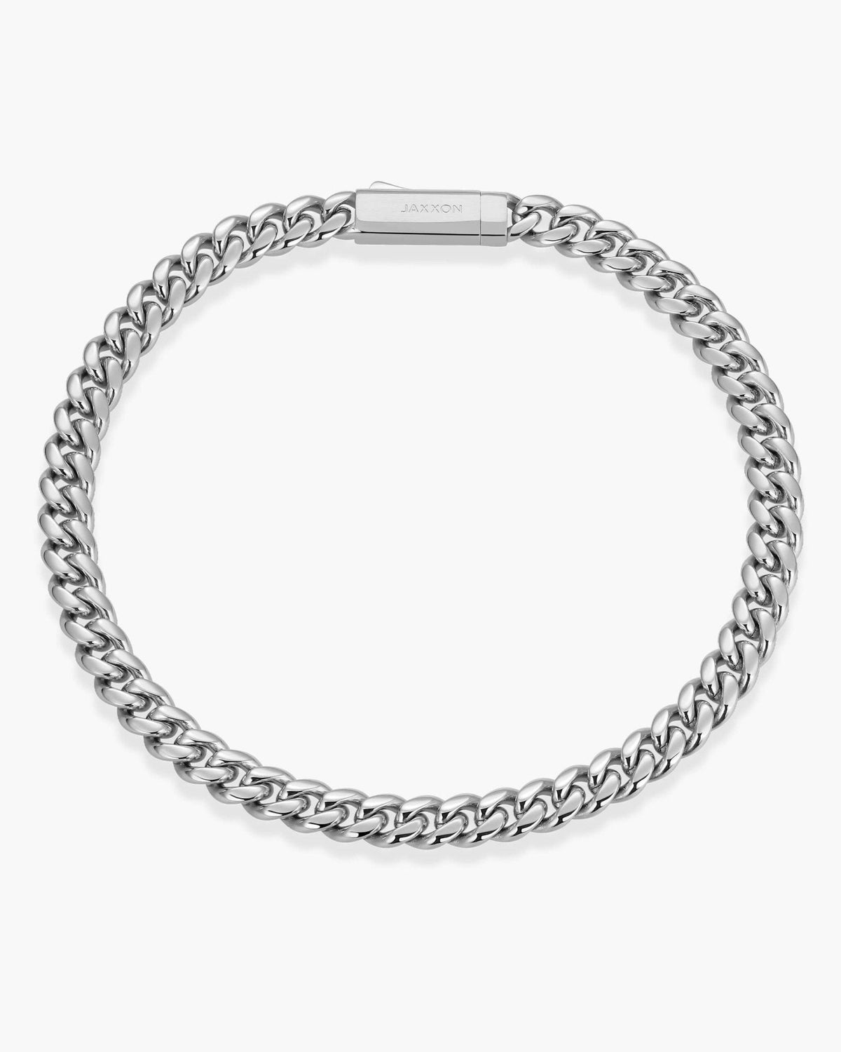JX1 Chronograph Watch + Cuban Link Bracelet 5mm
