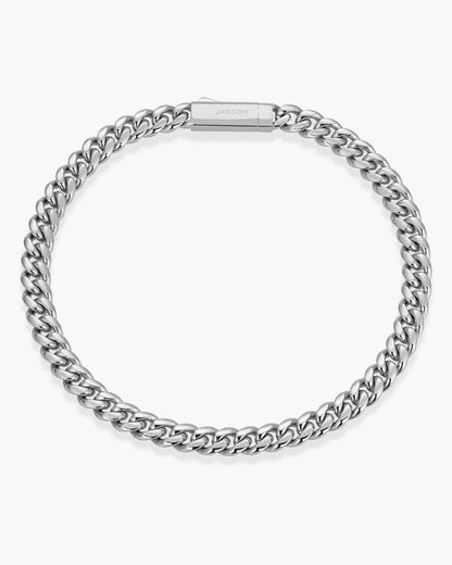 JX1 Chronograph Watch + Cuban Link Bracelet 5mm
