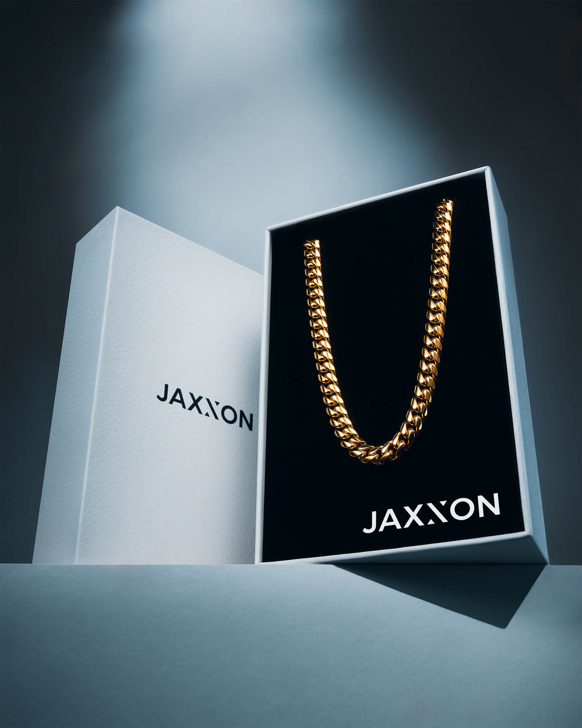 JX2 Dive Watch + Cuban Link Chain 8mm