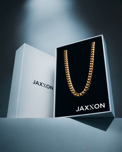 JX1 Automatic Watch + Cuban Link Chain 8mm