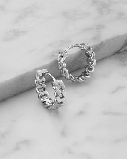 Women's Cuban Link Earrings