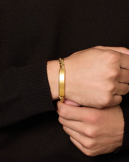 Cuban Link ID Bracelet 8mm