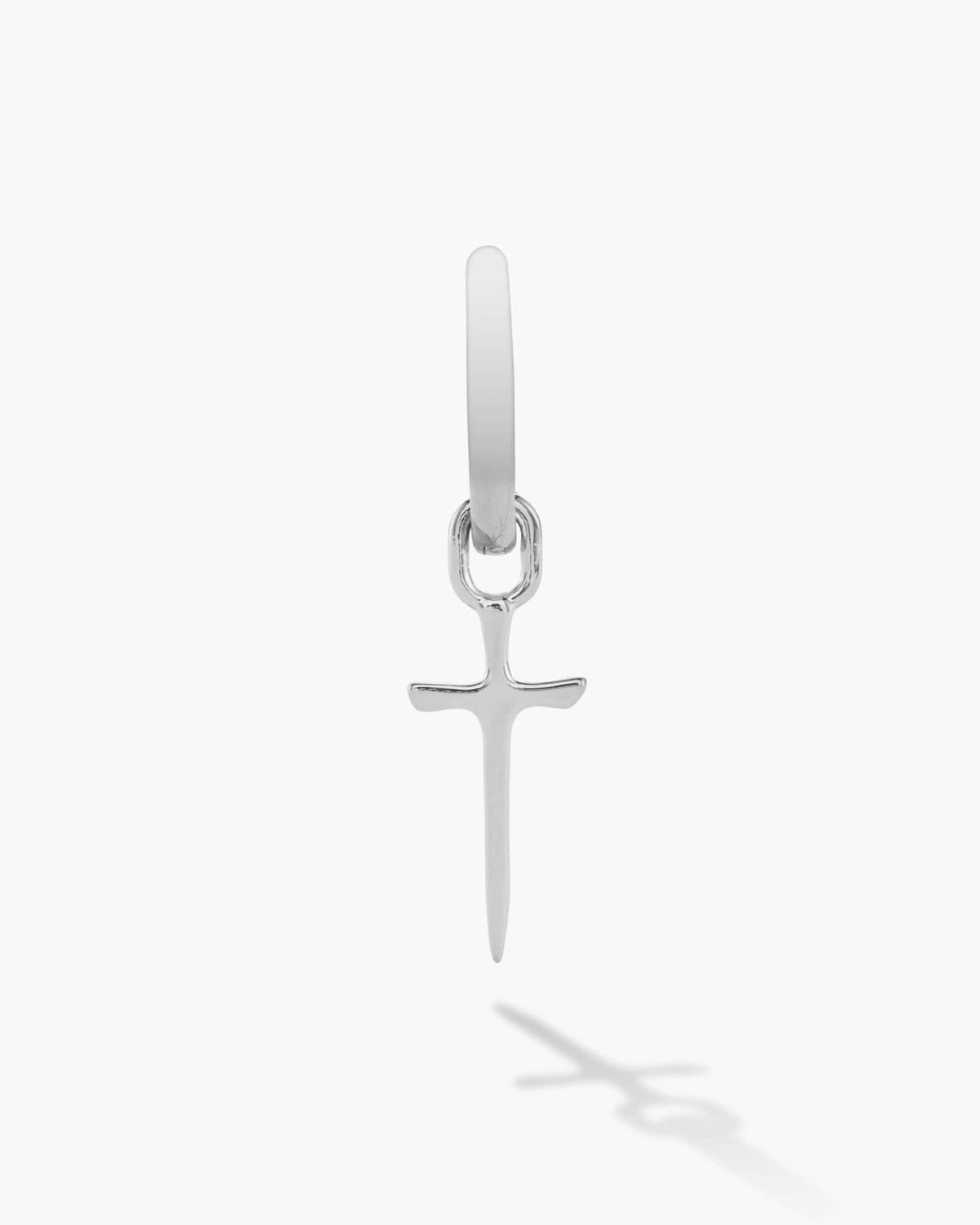 Dagger Cross Earring