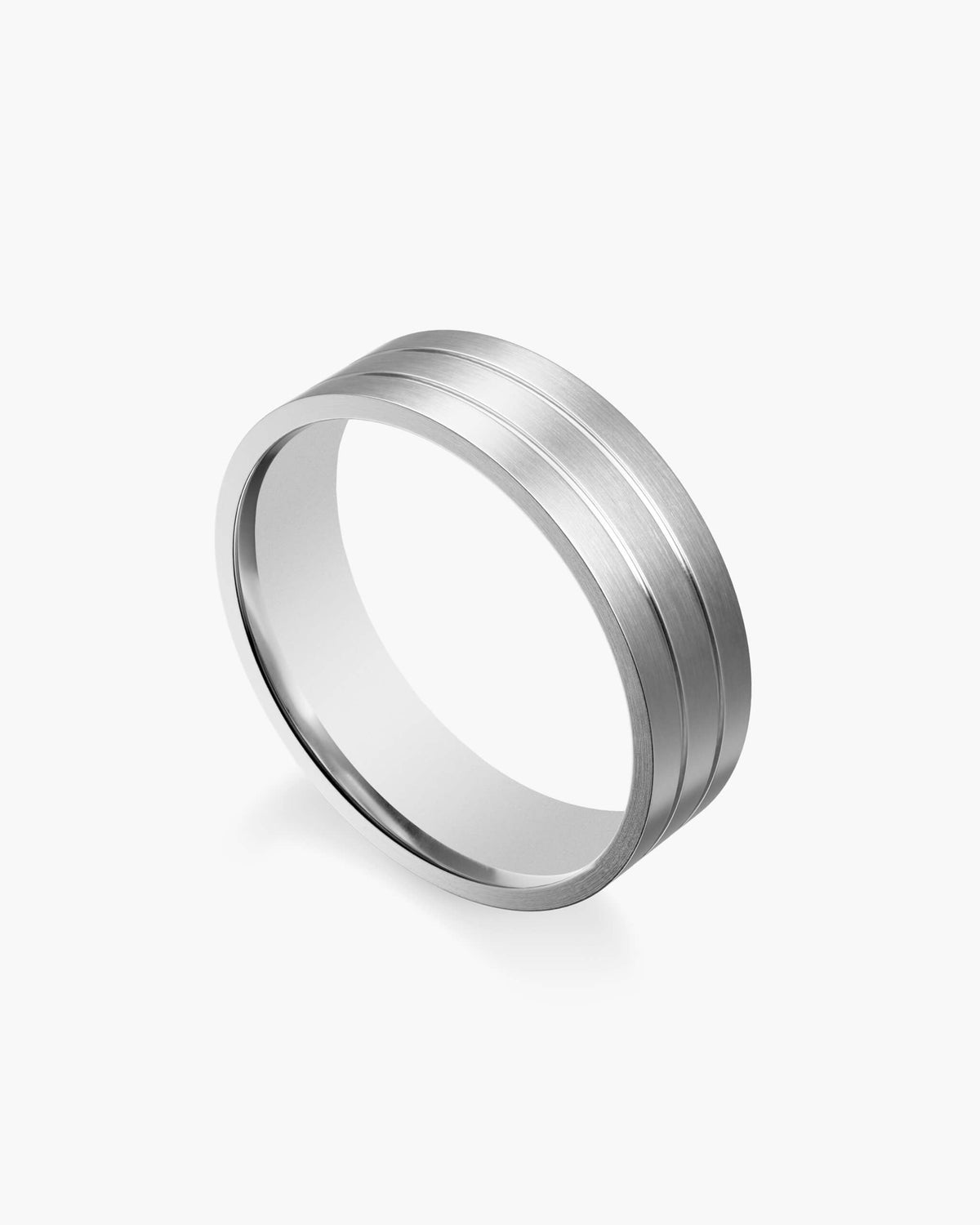 Double Ridge Band 7mm