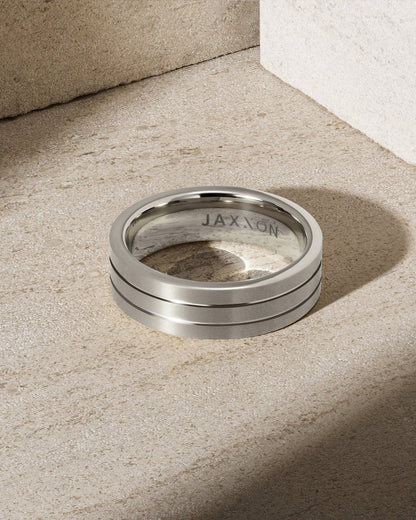 Double Ridge Band 7mm