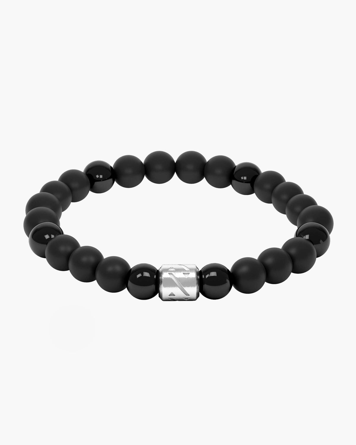 Hidden Hills Beaded Bracelet Silver