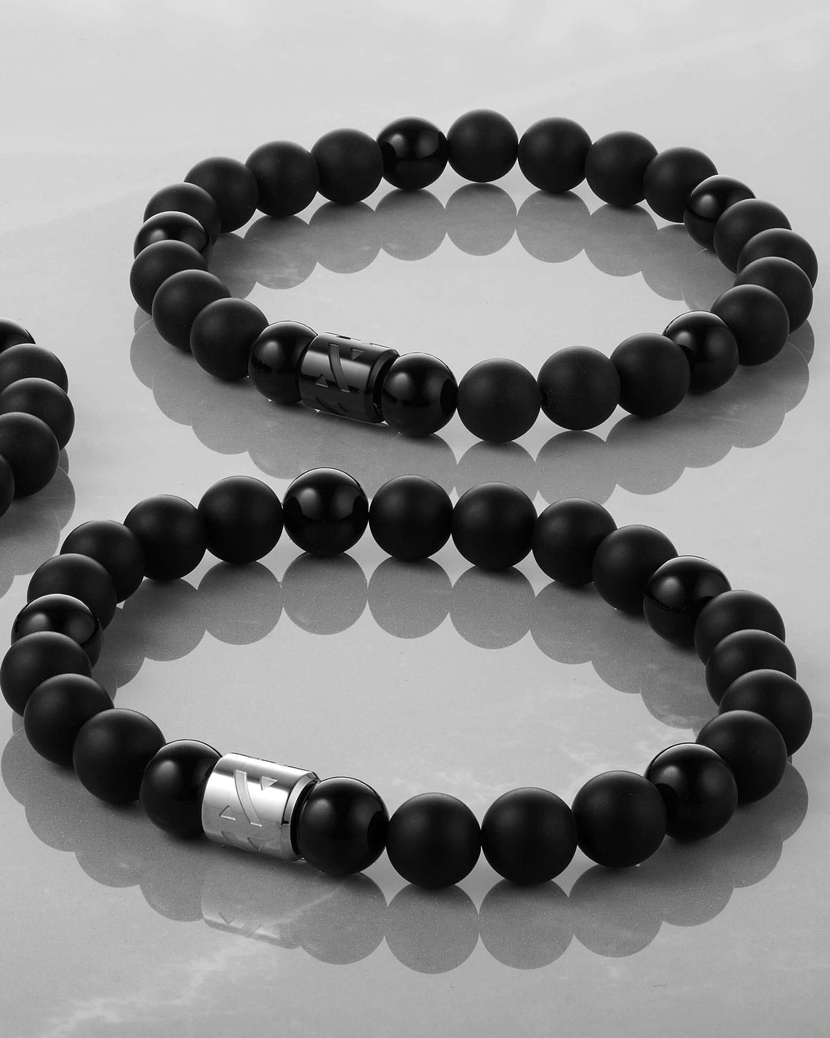 Hidden Hills Beaded Bracelet Silver