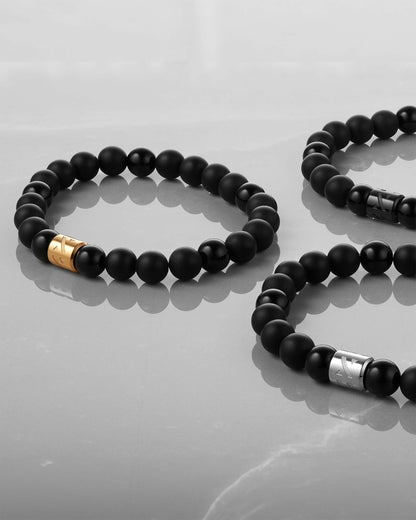 Hidden Hills Beaded Bracelet Gold