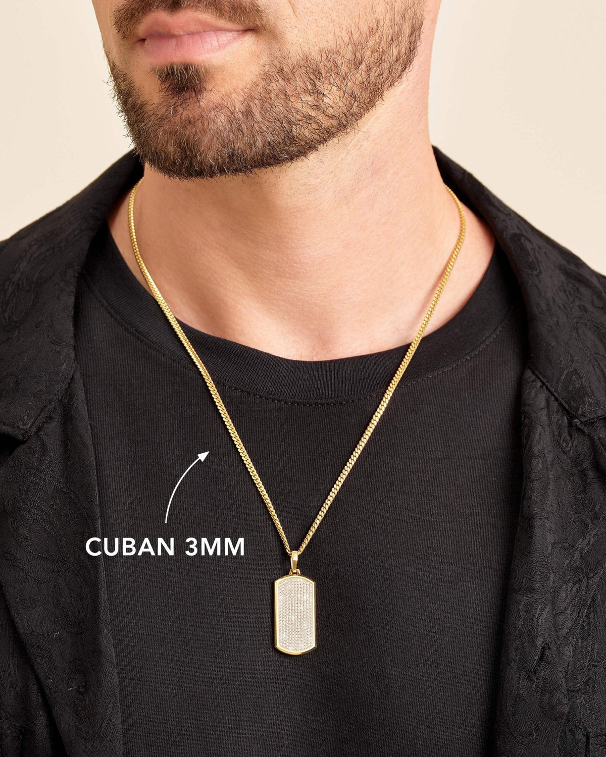 Iced Out Capitol Pendant