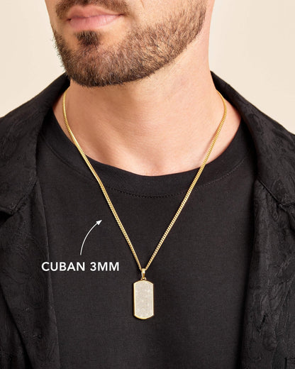 Iced Out Capitol Pendant