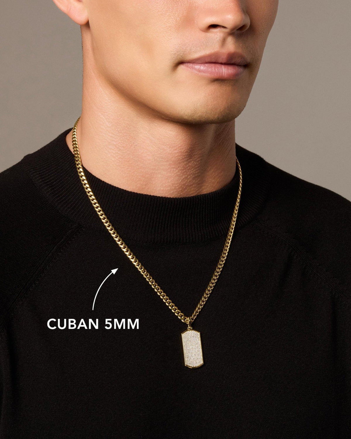 Iced Out Capitol Pendant