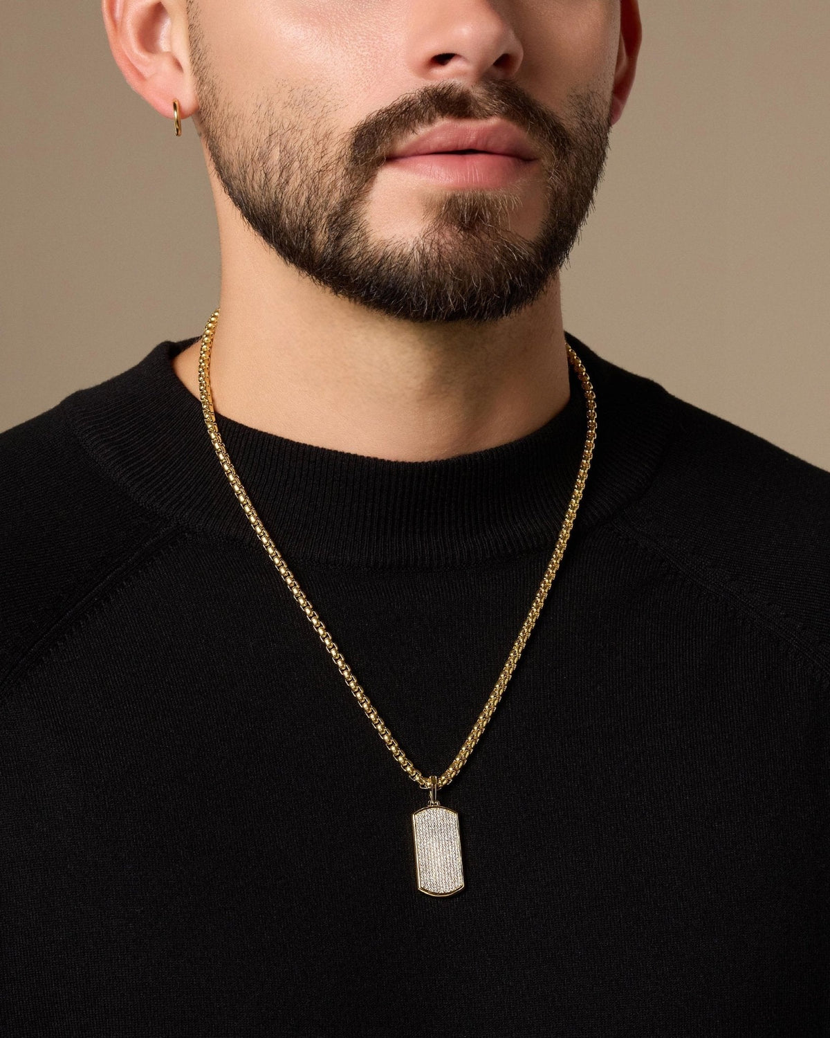 Iced Out Capitol Pendant