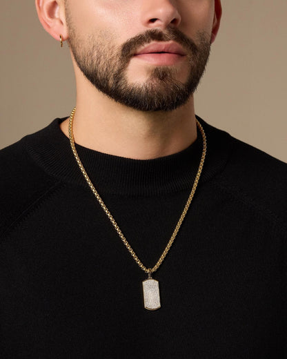 Iced Out Capitol Pendant