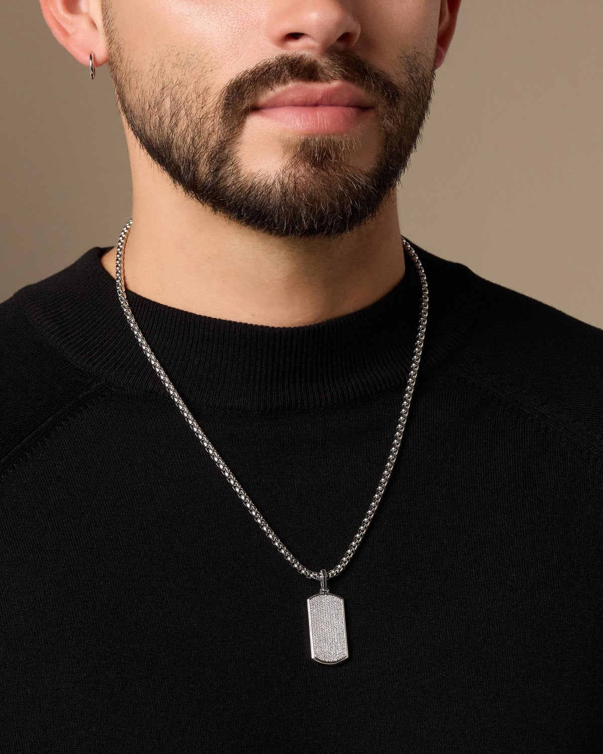 Iced Out Capitol Pendant