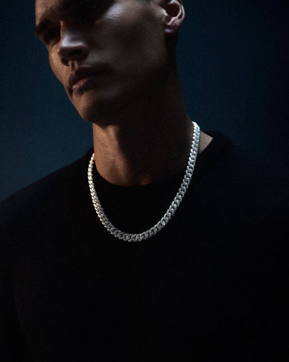 Iced Out Cuban Link Chain 10mm