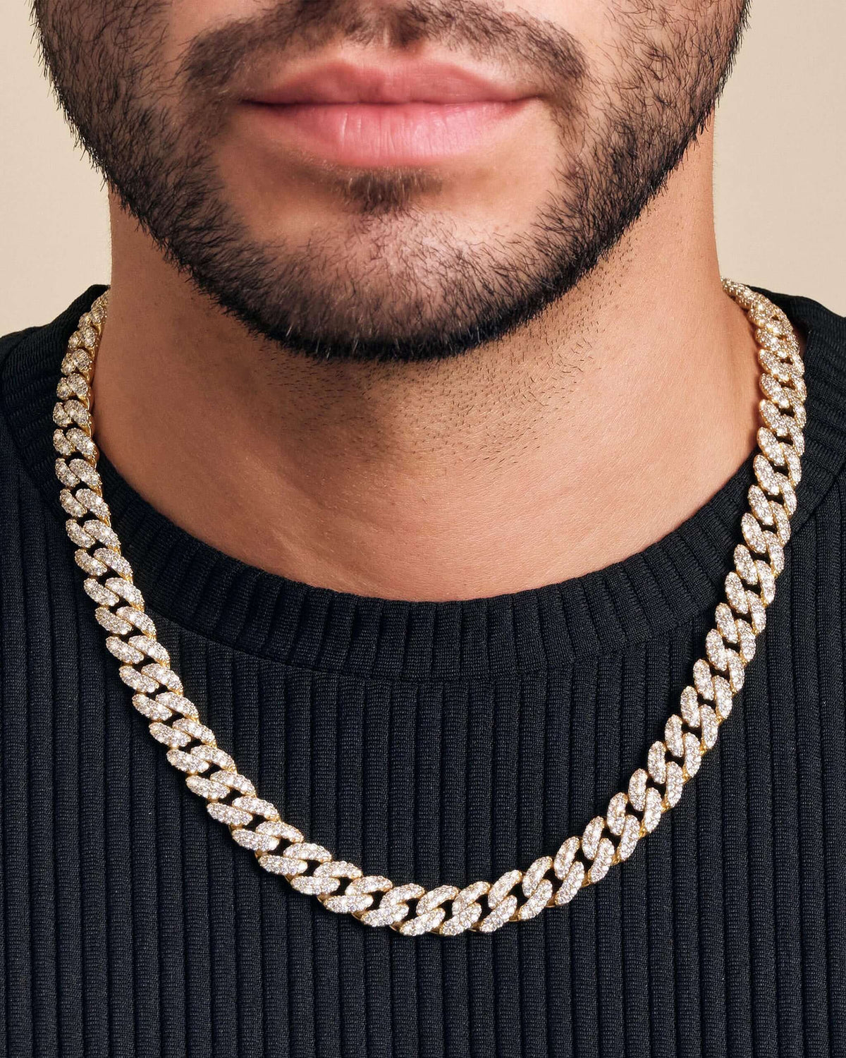 Iced Out Cuban Link Chain 10mm