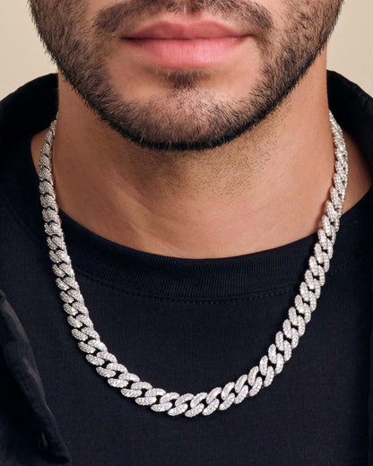 Iced Out Cuban Link Chain 10mm