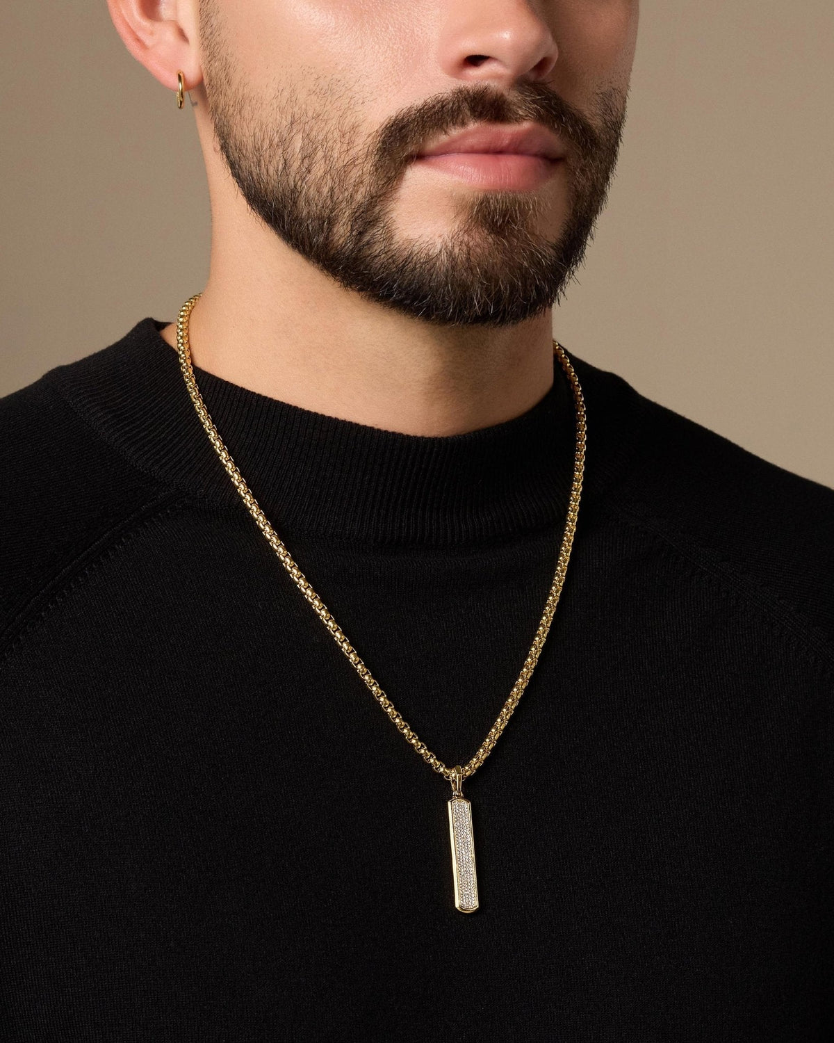 Iced Out Skyline Pendant