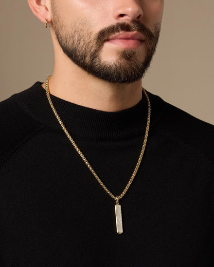 Iced Out Skyline Pendant