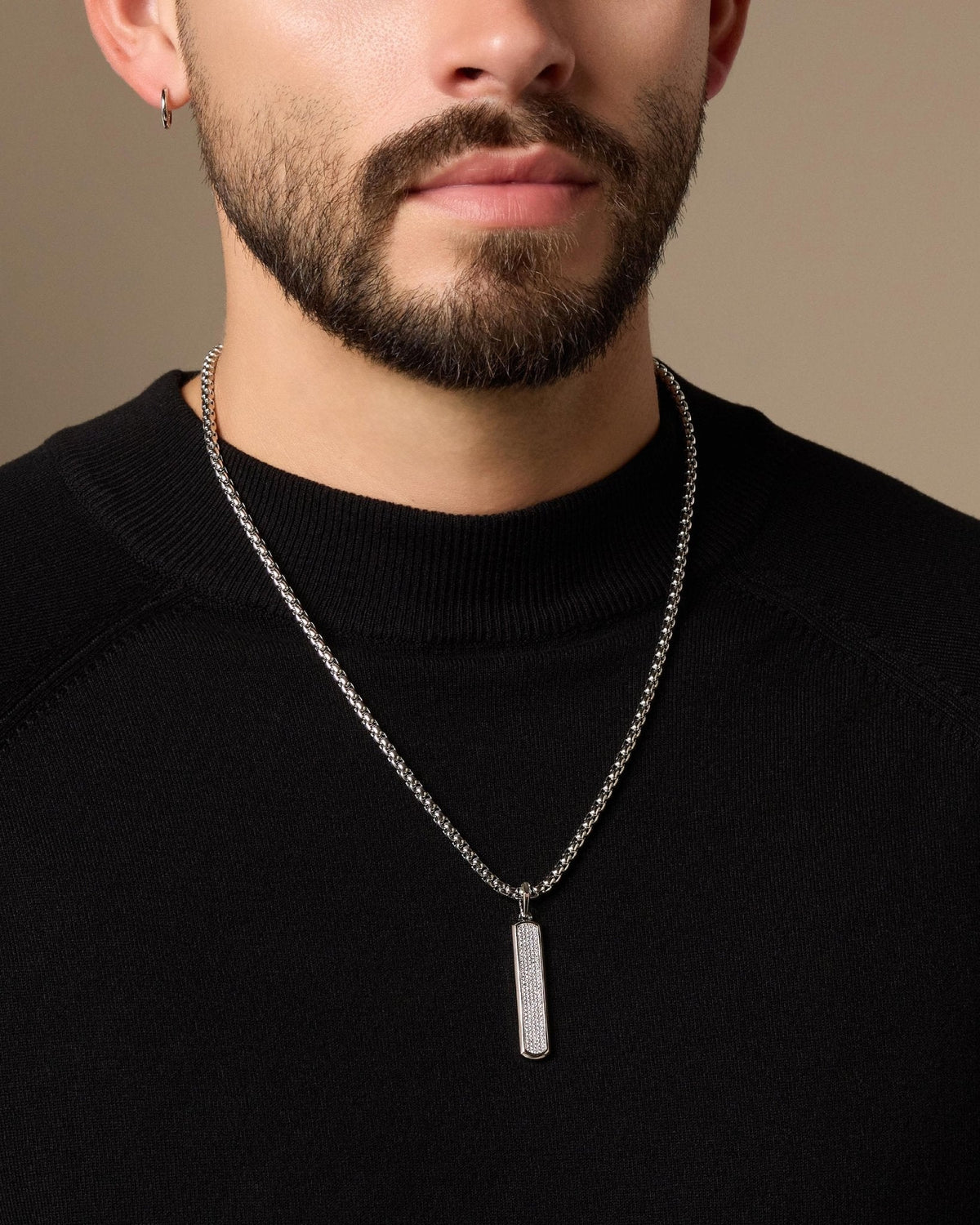 Iced Out Skyline Pendant