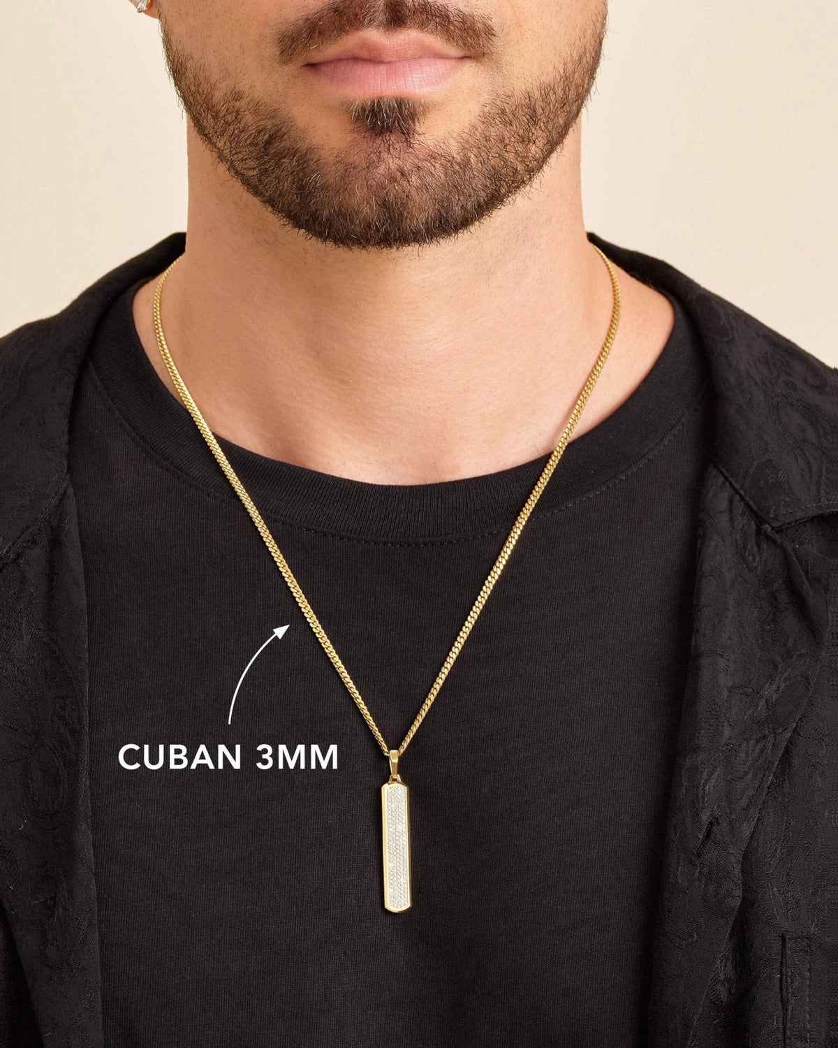 Iced Out Skyline Pendant