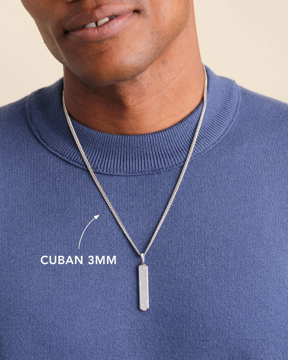 Iced Out Skyline Pendant