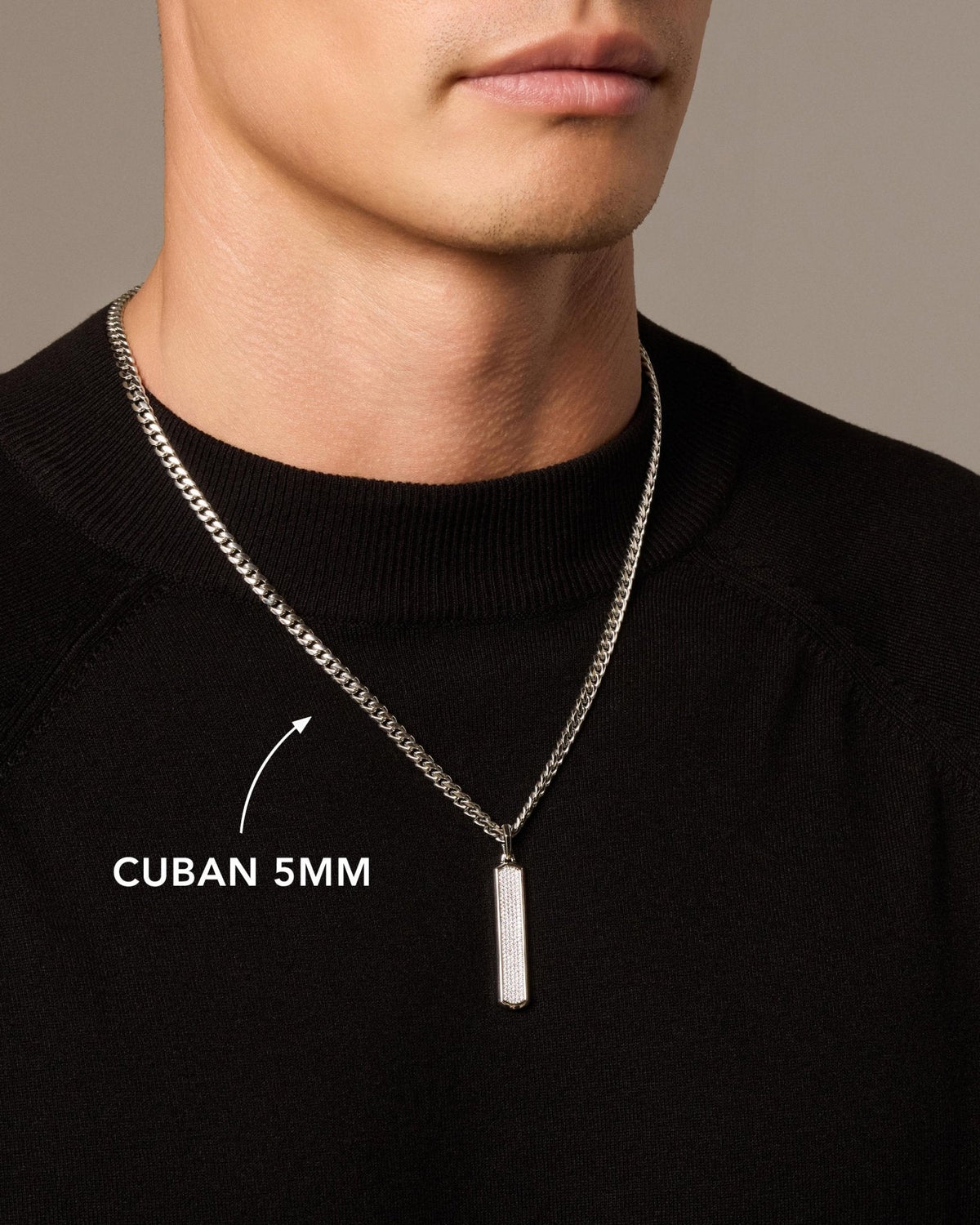 Iced Out Skyline Pendant