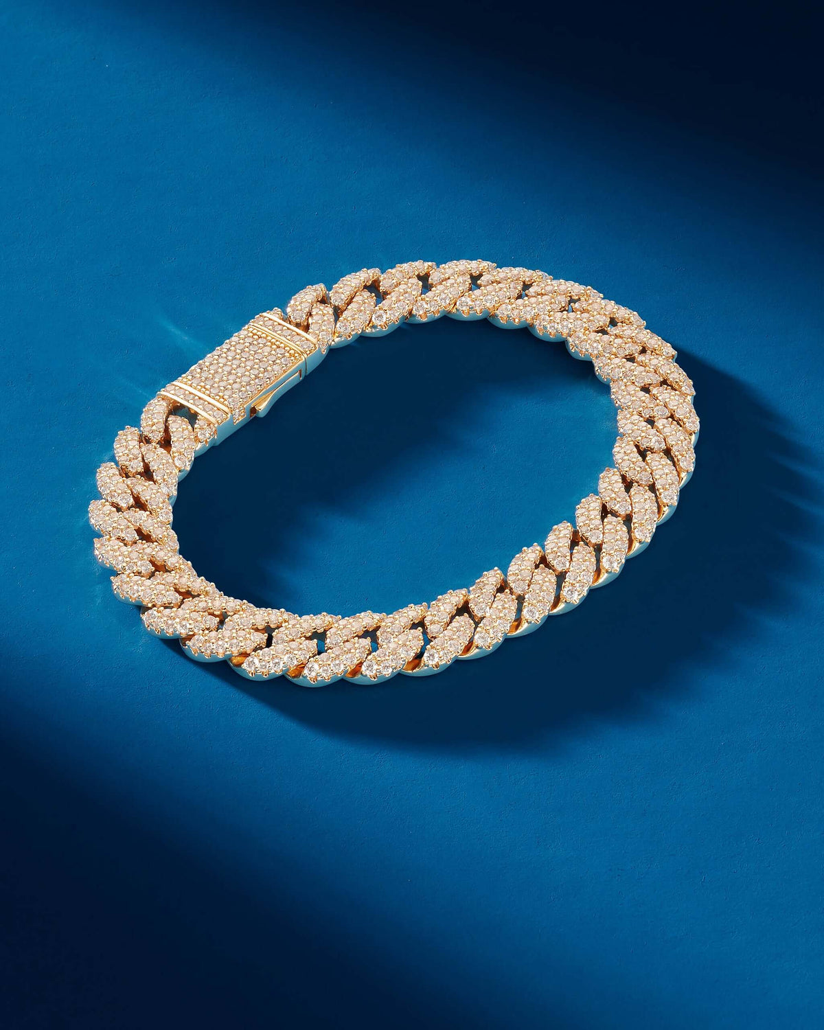 Iced Out Cuban Link Bracelet 10mm