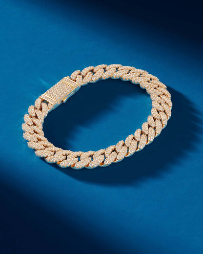Iced Out Cuban Link Bracelet 10mm