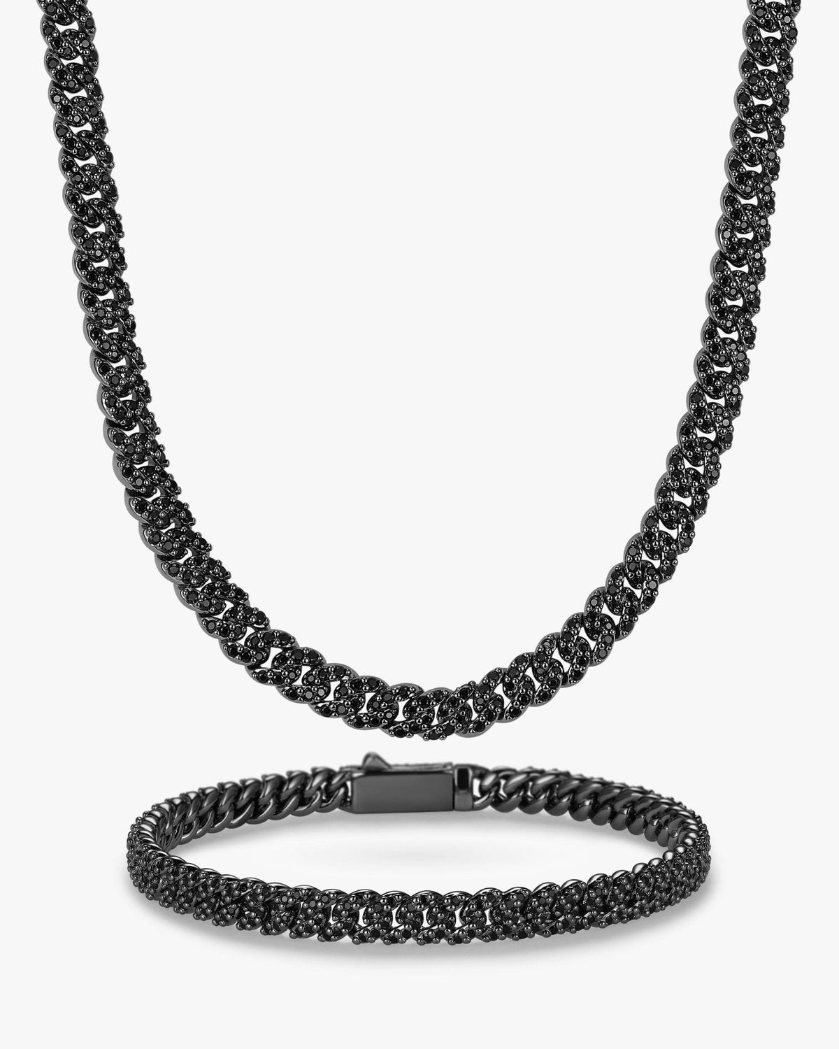 Iced Out Cuban Set 5mm