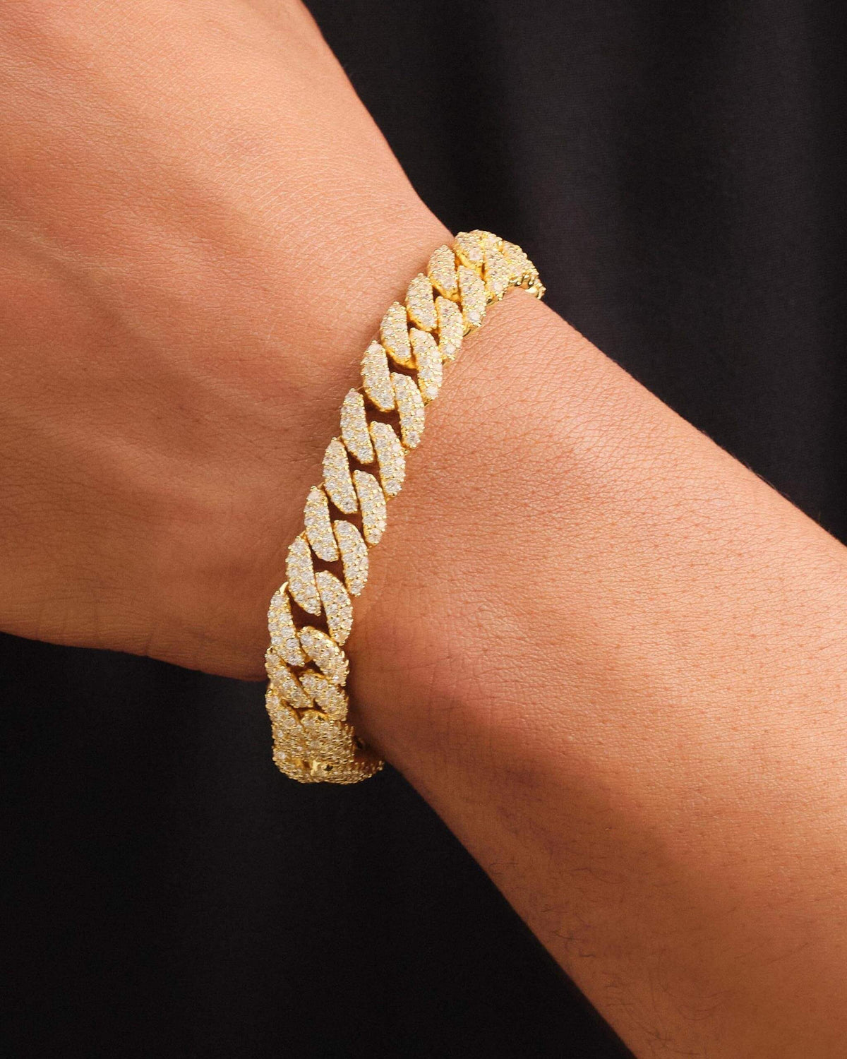 Iced Out Cuban Link Bracelet 10mm