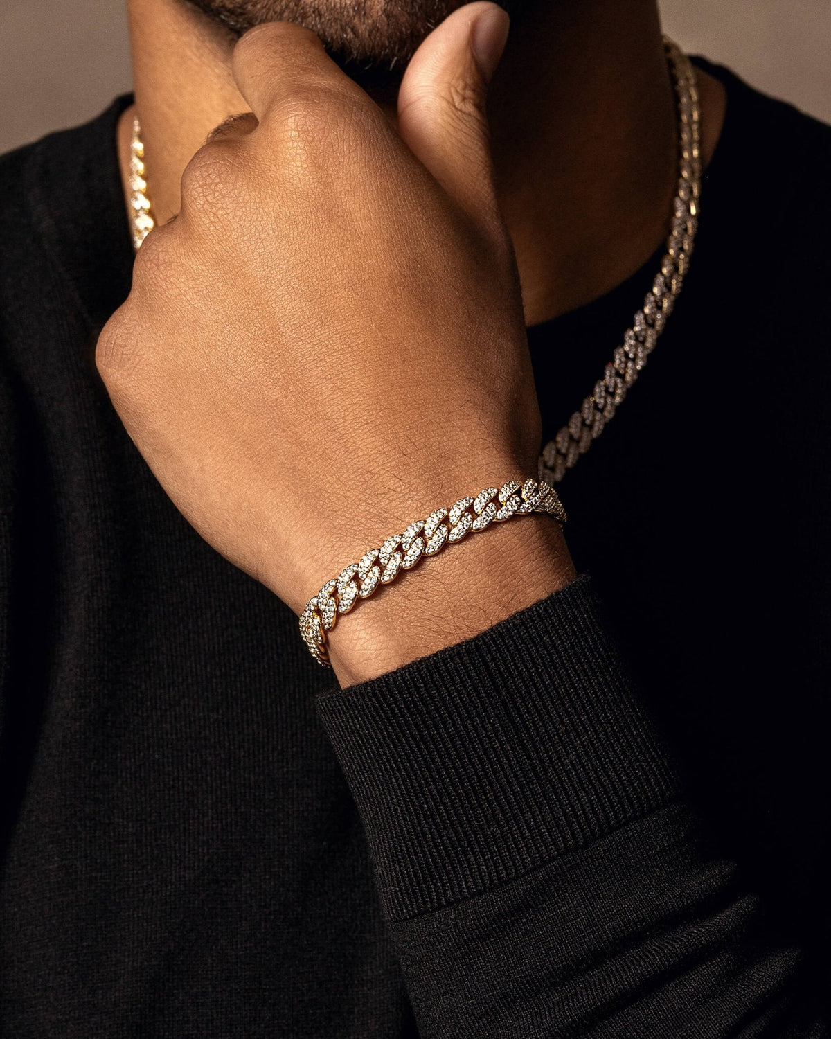 Iced Out Cuban Link Bracelet 8mm