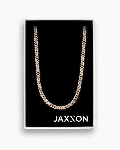 Women's Iced Out Cuban Link Chain 5mm