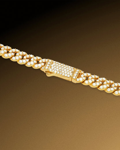 Iced Out Cuban Link Chain 5mm