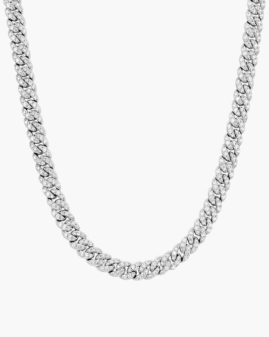 Iced Out Cuban Link Chain 5mm