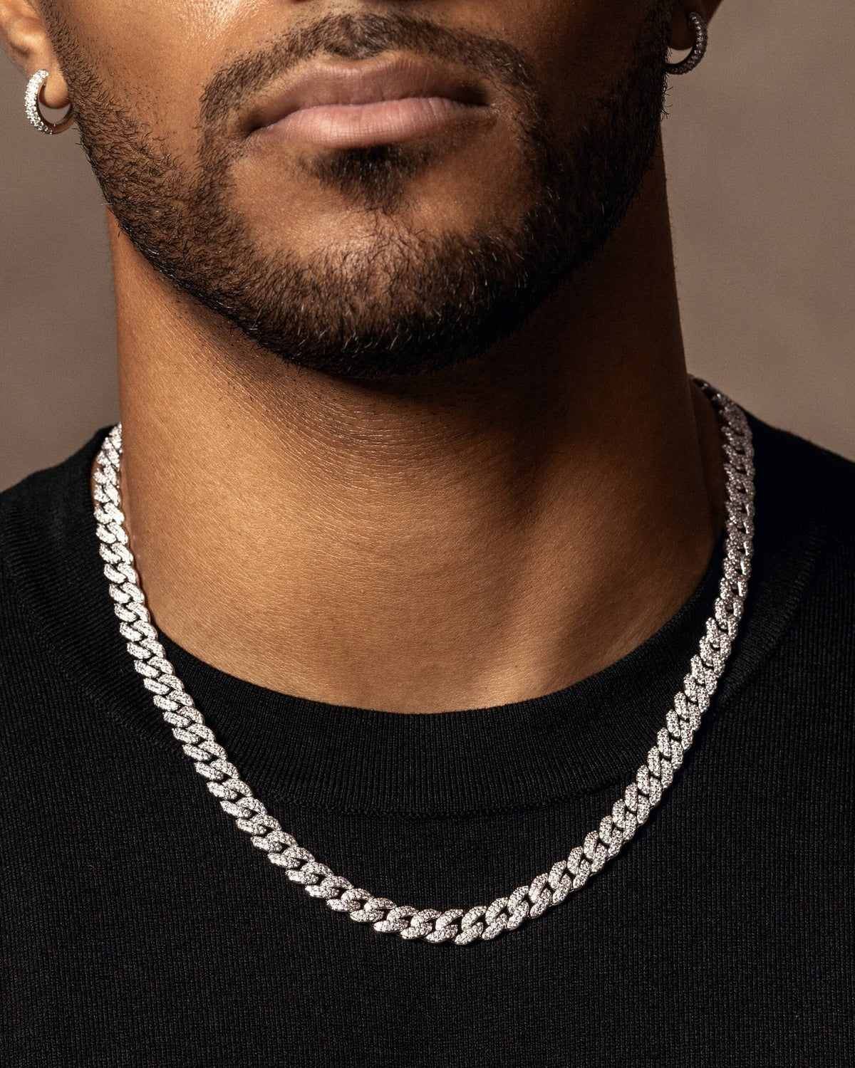 Iced Out Cuban Link Chain 8mm