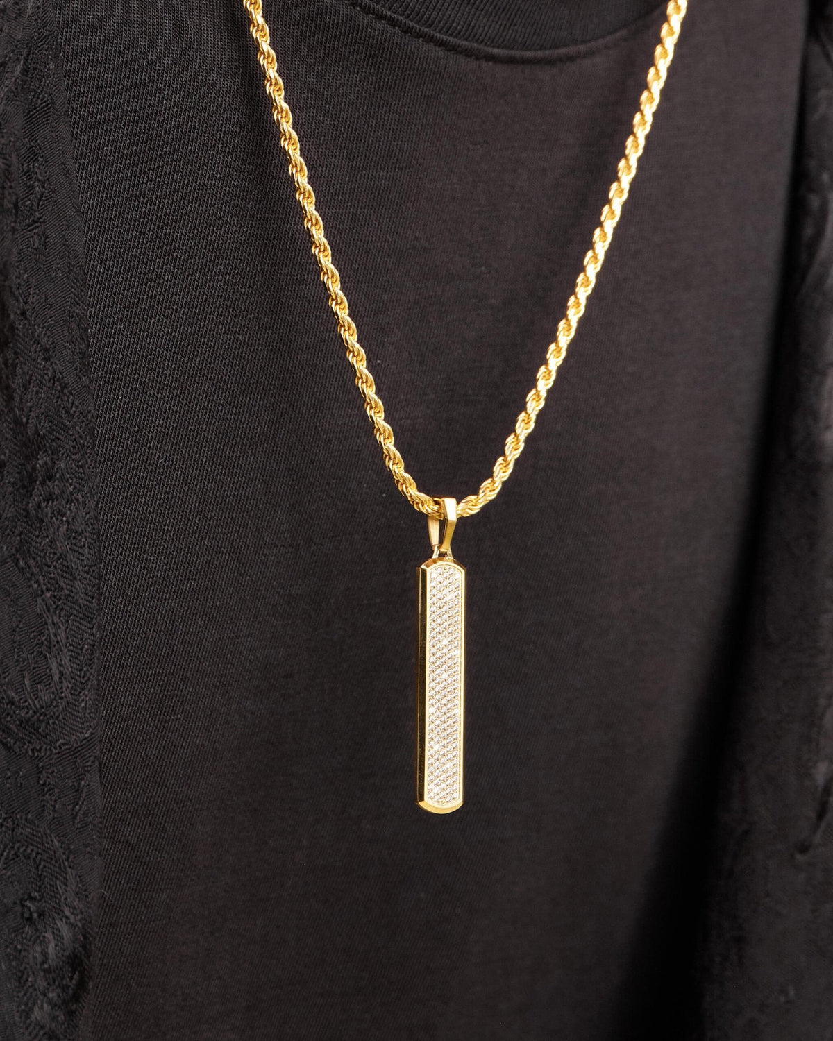 Iced Out Skyline Pendant