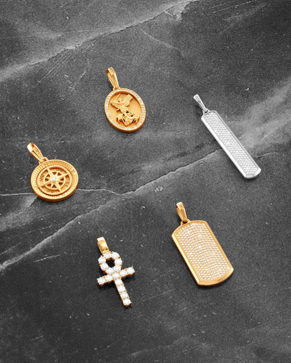 Iced Out Capitol Pendant