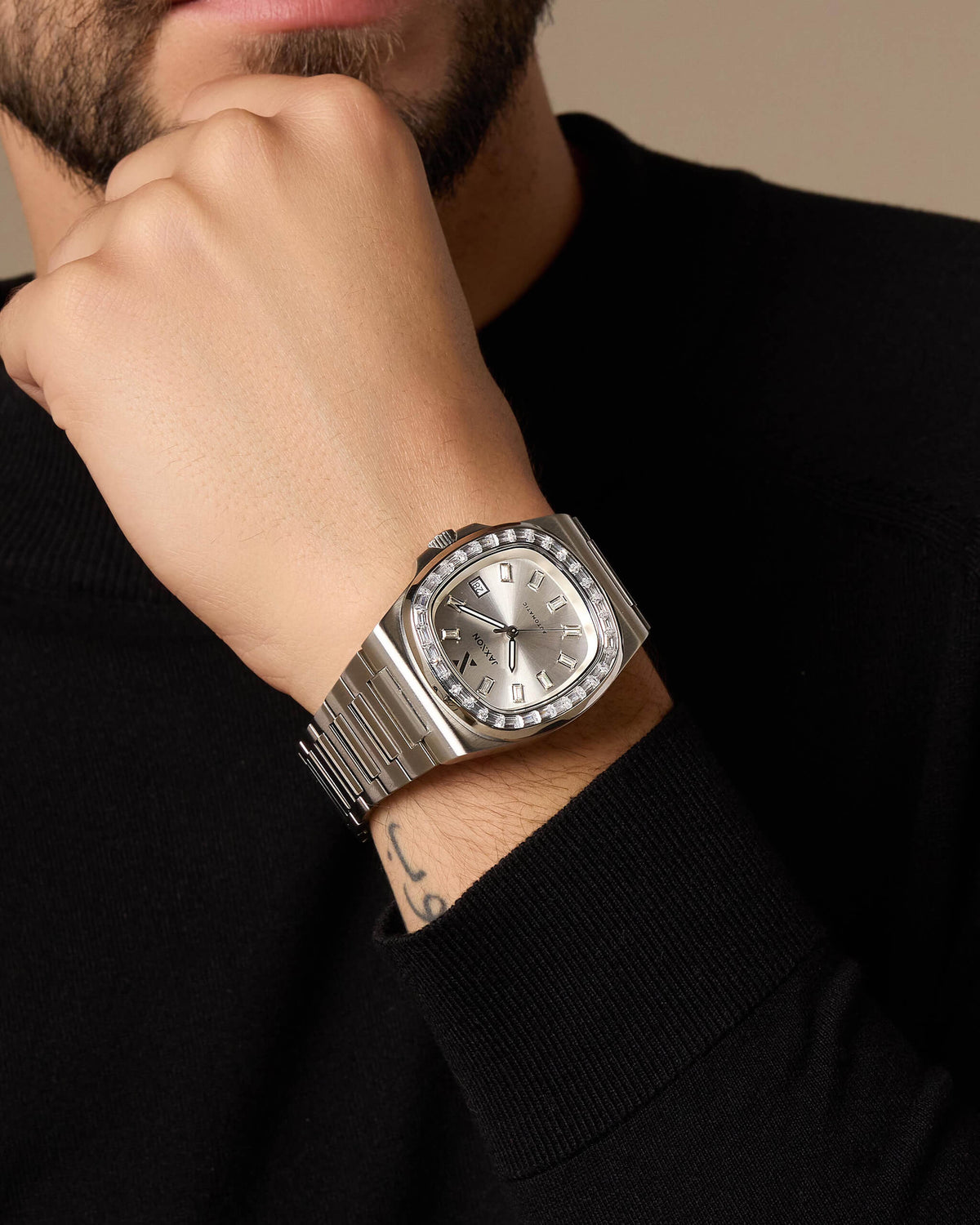 JX1 Automatic Set Bezel Watch