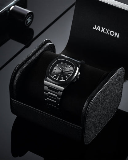 JX1 Automatic Watch + Cuban Link Bracelet 8mm